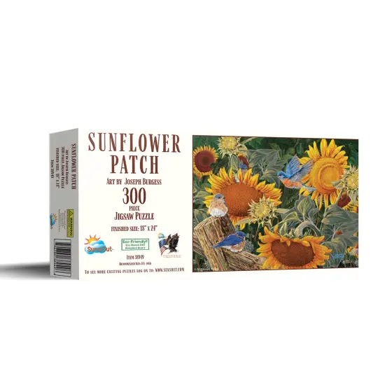 Sunsout Sunflower Patch 300 pc Jigsaw Puzzle 38949 {3}