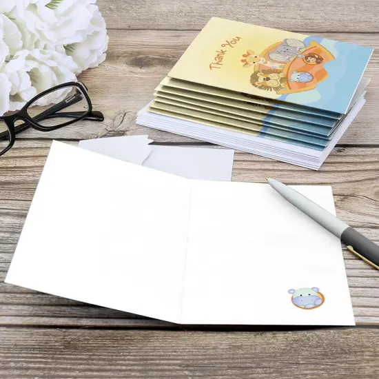 Big Dot of Happiness Noah's Ark - Baby Shower Thank You Cards (8 count) {6}