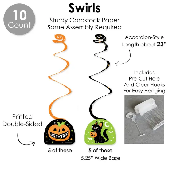 Big Dot of Happiness Jack-O'-Lantern Halloween - Kids Halloween Party Supplies Decoration Kit - Decor Galore Party Pack - 51 Pc {6}