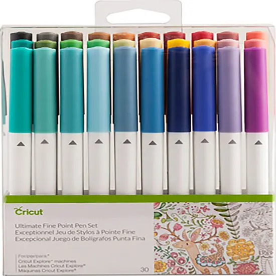 Cricut Ultimate Fine Point Pen Set 30/Pkg {1}