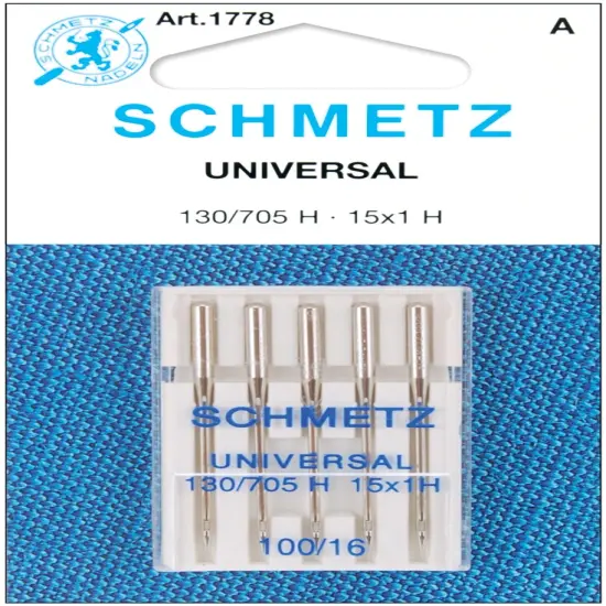Schmetz Universal Machine Needles-Size 16/100 5/Pkg {1}