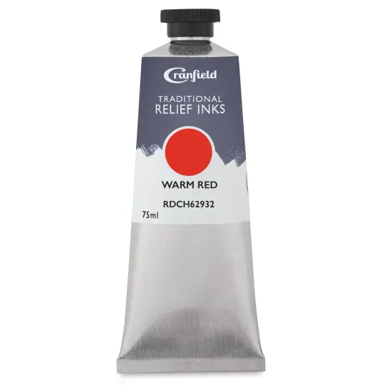 Cranfield Traditional Relief Ink - Warm Red, 75 ml {1}