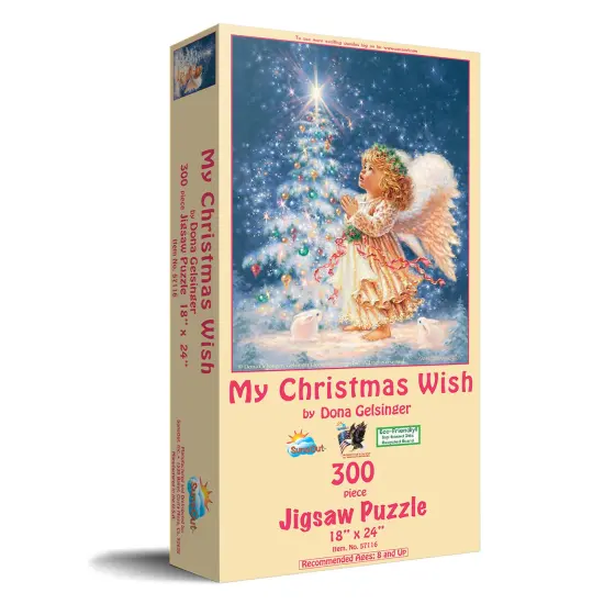 Sunsout My Christmas Wish 300 pc Christmas Jigsaw Puzzle 57116 {3}
