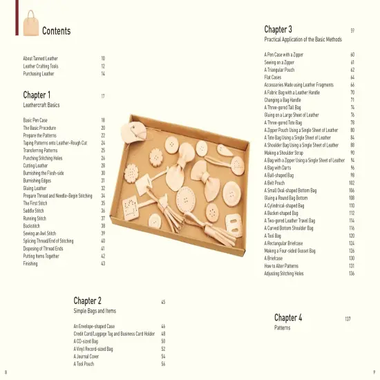 Tanned Leather Hand-Made Bags {2}