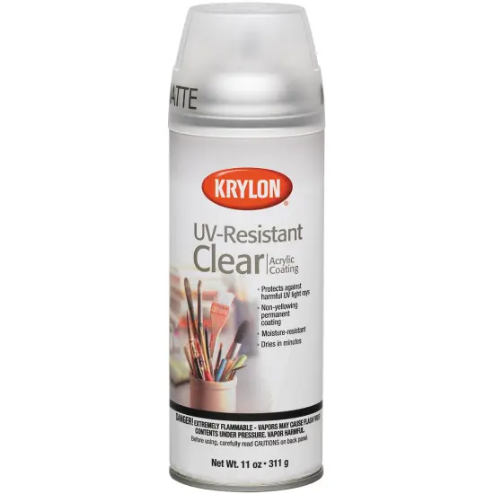 Krylon(R) UV-Resistant Acrylic Coating Aerosol Spray 11oz-Matte {1}