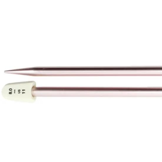 Susan Bates Silvalume Single Point Knitting Needles 14"-Size 11/8mm {2}