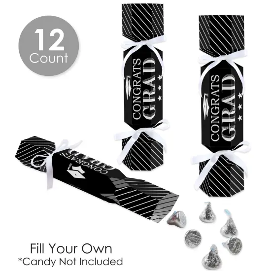 Big Dot of Happiness Graduation Cheers - No Snap Graduation Party Table Favors - DIY Cracker Boxes - Set of 12 {4}