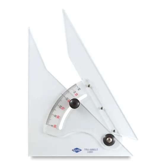 Alvin Adjustable Tru-Angle Triangle - 8" {2}