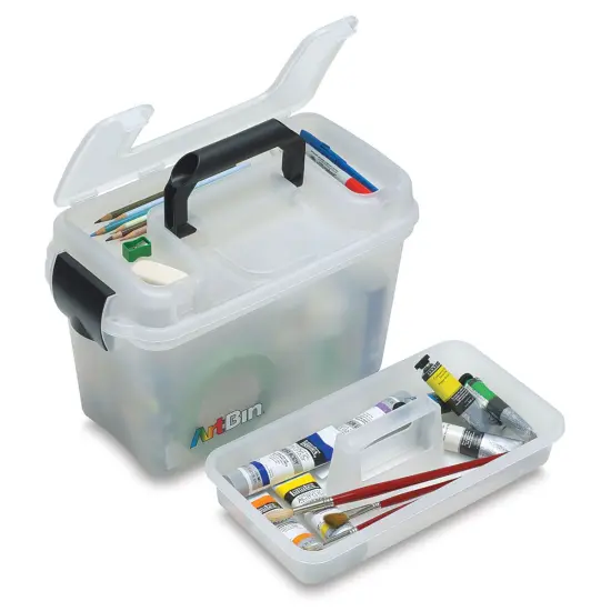 ArtBin Sidekick Storage Bin - 15" x 10" x 7 3/4", Translucent {2}