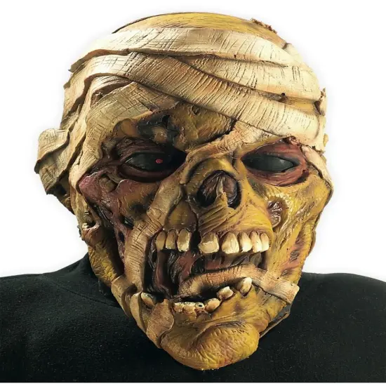Adult's Wrapped Mummy Mask Costume Accessory {1}