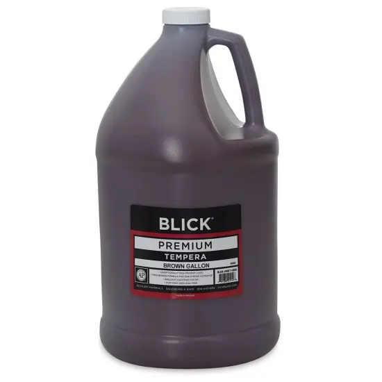Blick Premium Grade Tempera - Brown, Gallon {2}