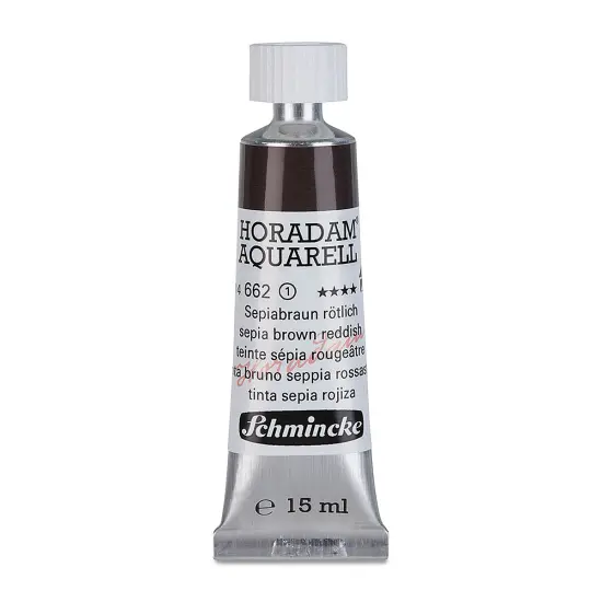 Schmincke Horadam Aquarell Watercolor - Sepia Brown Reddish, 15 ml Tube {2}