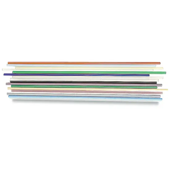 Glass Replacement Rods - Pkg of 15, Assorted Colors {2}