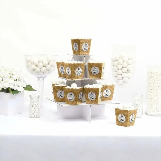 Big Dot of Happiness We Still Do - Party Mini Favor Boxes - 50th Wedding Anniversary Party Treat Candy Boxes - Set of 12 {3}