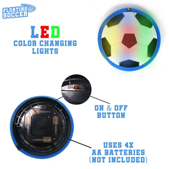 Big Mo's Toys Soccer GameIndoor Sports Hover Soccer Ball with Goal Game - 1 Set {3}