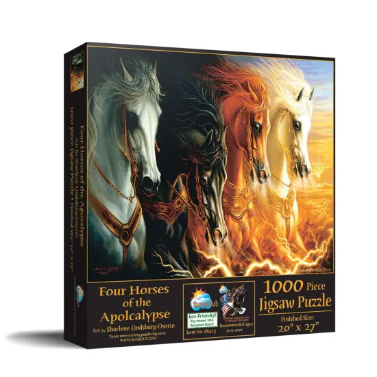 Sunsout Four Horses of the Apocalypse 1000 pc Jigsaw Puzzle 68423 {3}