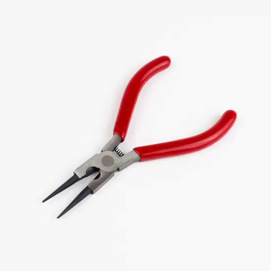 Round Nose Pliers with Side Cutter {5}