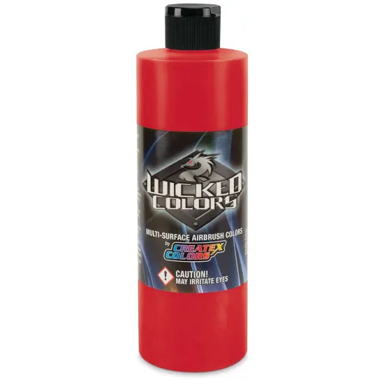 Createx Wicked Colors Airbrush Color - 16 oz, Detail Scarlet {1}