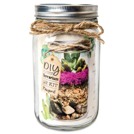 SuperMoss DIY Terrarium Jar Kit - Newport {1}