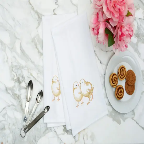 Chicks Flour Sack Cotton Kitchen Towel {3}