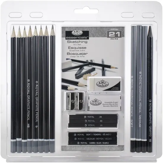 Multipack of 6 - essentials(TM) Artist Set-Sketching {2}