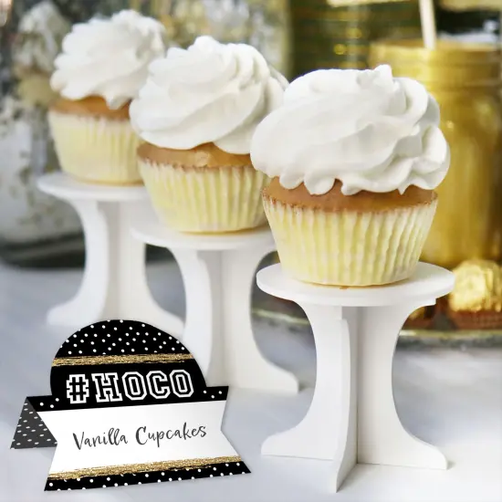 Big Dot of Happiness HOCO Dance - Homecoming Tent Buffet Card - Table Setting Name Place Cards - Set of 24 {6}