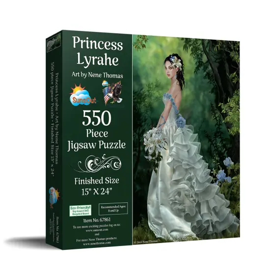 Sunsout Princess Lyrahe 500 pc Jigsaw Puzzle 67861 {3}