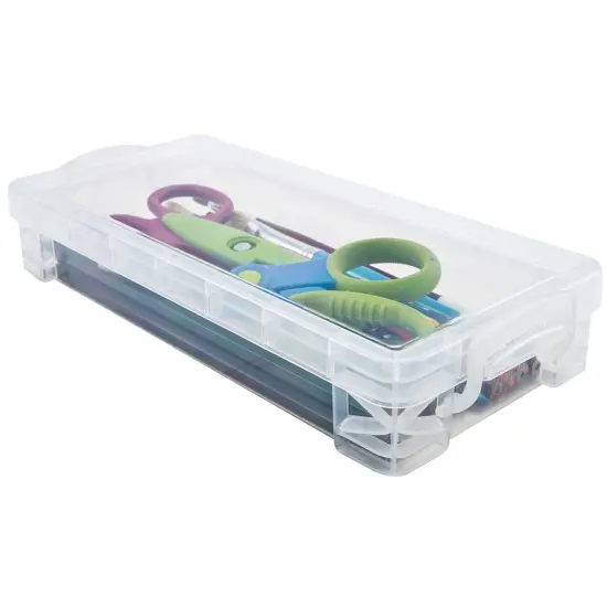 Storage Studios Super Stacker Pencil Box-Clear {4}