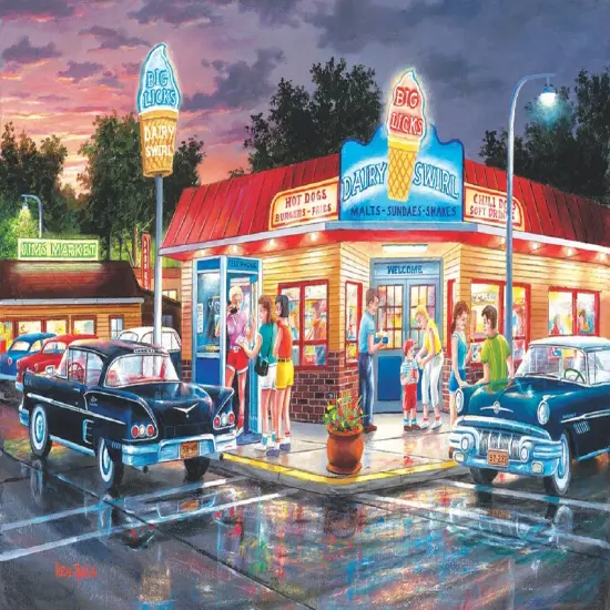 Sunsout A Touch of August 550 pc Jigsaw Puzzle 39372 {1}