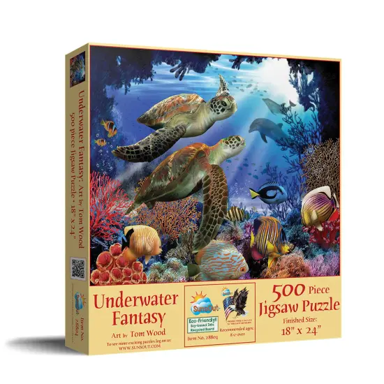 Sunsout Underwater Fantasy 500 pc Jigsaw Puzzle 28804 {3}