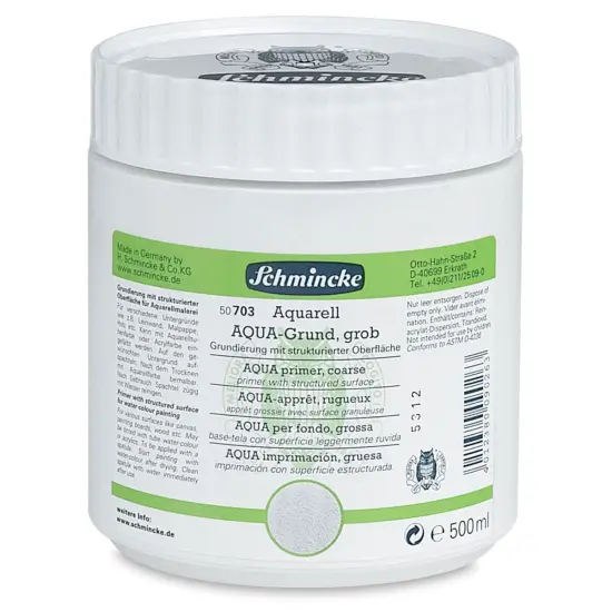 Schmincke Aqua Primer - Coarse, 500 ml jar {2}