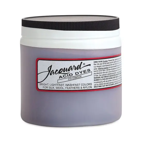 Jacquard Acid Dye - Crimson, 8 oz {1}