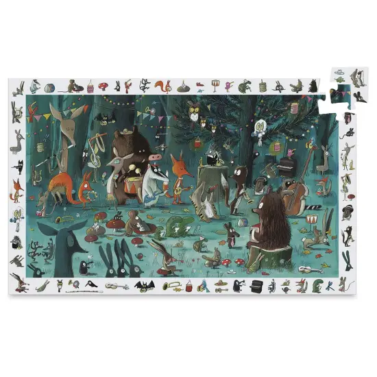 Djeco Observation Puzzle - The Orchestra, 35 pieces {1}