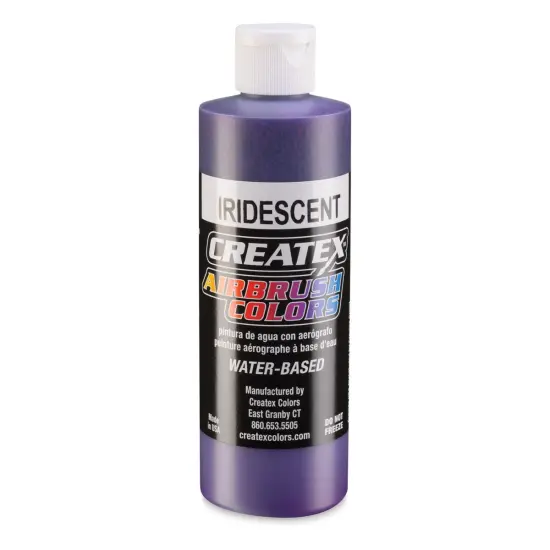Createx Airbrush Color - 8 oz, Iridescent Violet {1}