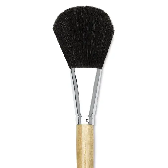 Dynasty Red-Letter Camel Hair Brush - Super Mop, Short Handle, Medium {1}