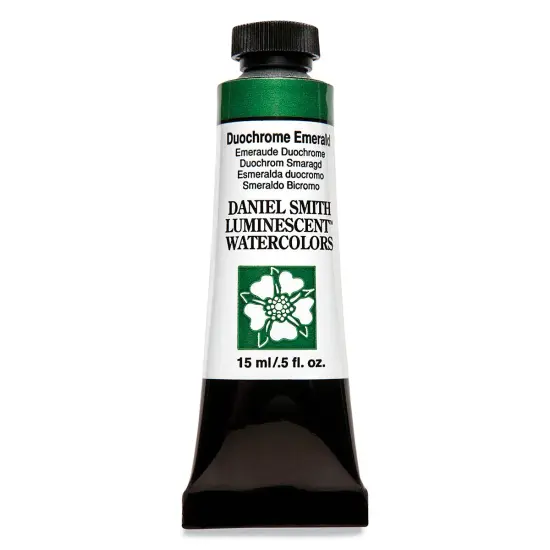Daniel Smith Luminescent Watercolor - Duochrome Emerald, 15 ml, Tube {2}