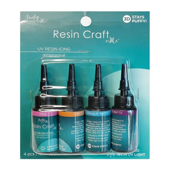 Jewelry Made By Me UV Resin Icing 10ml 4/Pkg {2}