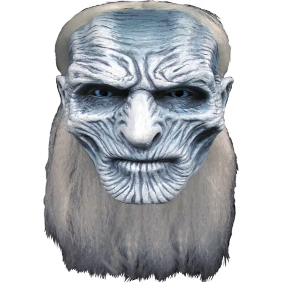 Game Of Thrones White Walker Mask Costume Accessory {1}