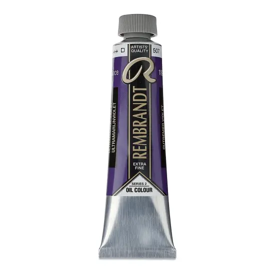 Rembrandt Artists' Oil Color - Ultramarine Violet, 40 ml tube {2}