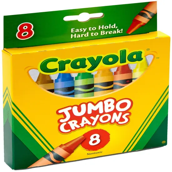 Crayola Jumbo Crayons-8/Pkg {2}