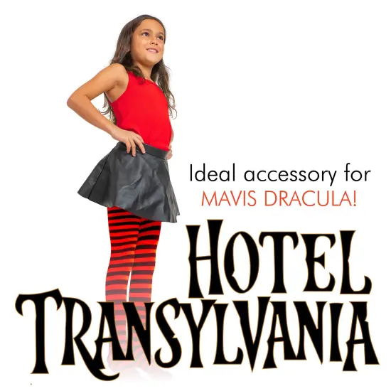 Black and Red Socks - Over The Knee Striped Thigh High Costume Accessories Stockings for Men, Women and Kids {3}