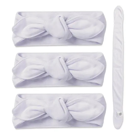 Craft Express Sublimation Printing Baby Products - Headband, White, Pkg of 4 {1}