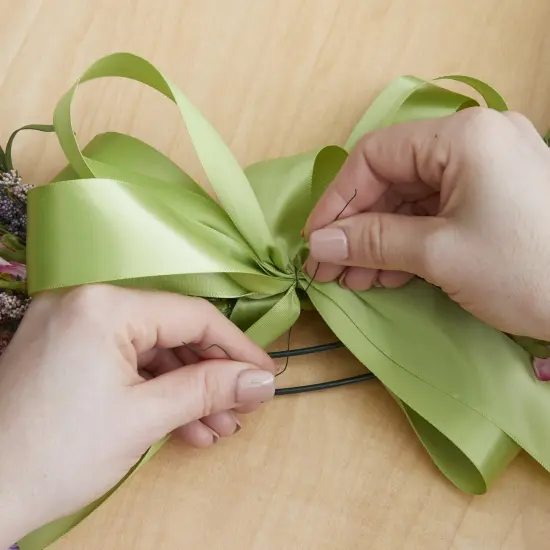 FloraCraft 24 Gauge Floral Wire 0.25lb Paddle-Green {4}