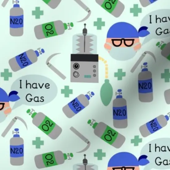 Various Fabrics by the Yard or Fat Quarter Doctor Nurse Tools healthcare funny whimsical Custom Printed Fabric by Spoonflower {7}