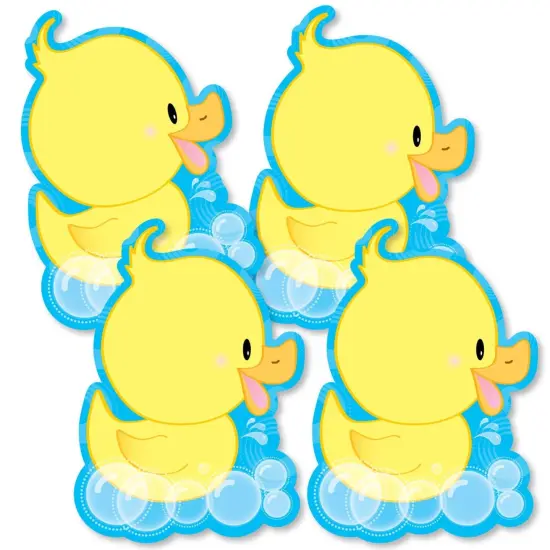 Big Dot of Happiness Ducky Duck - Decorations DIY Baby Shower or Birthday Party Essentials - Set of 20 {3}