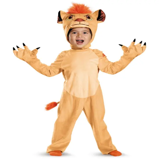 Child's Boys Deluxe Kion The Lion King Prince Of Pride Rock Costume {1}