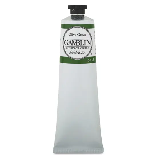 Gamblin Artist's Oil Color - Olive Green, 150 ml tube {1}