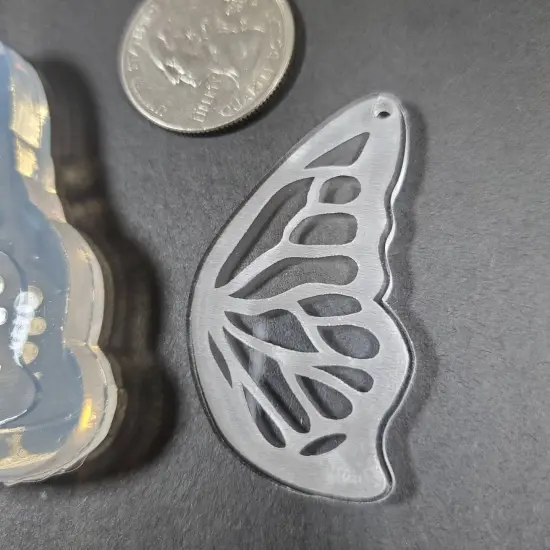 Butterfly Dangle Earring Silicone Mold (C12) {4}
