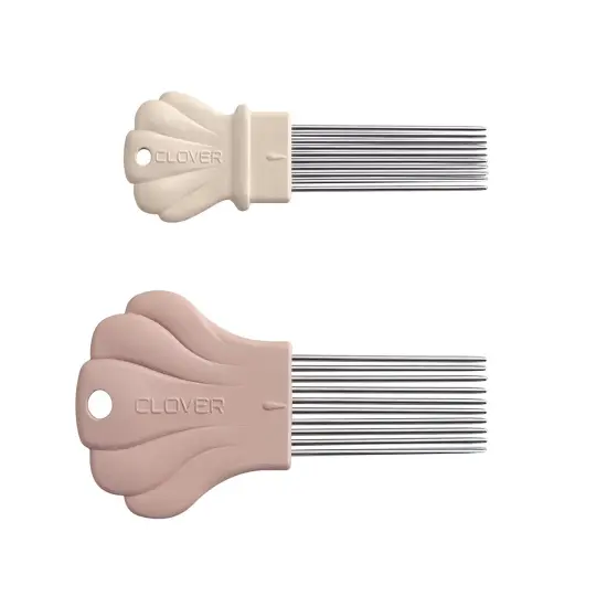 Clover Picot Comb-Large {2}