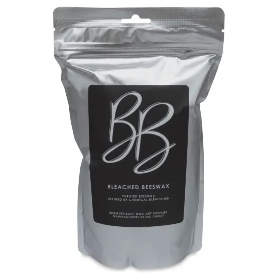 Enkaustikos Bleached Beeswax - 16 oz bag {2}